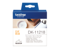 Brother Etykieta duża okrągła 1000 szt. (DK11218) - 393662 - zdjęcie 2